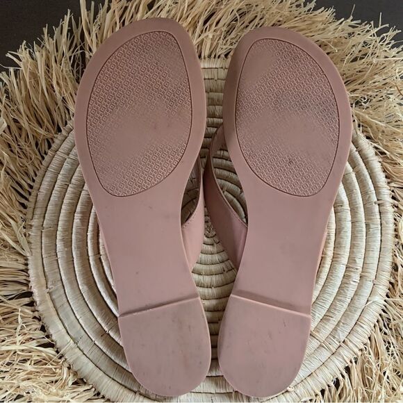 TORY BURCH Light Makeup Monroe Sandal Tan Size 9.5 - Picture 11 of 15